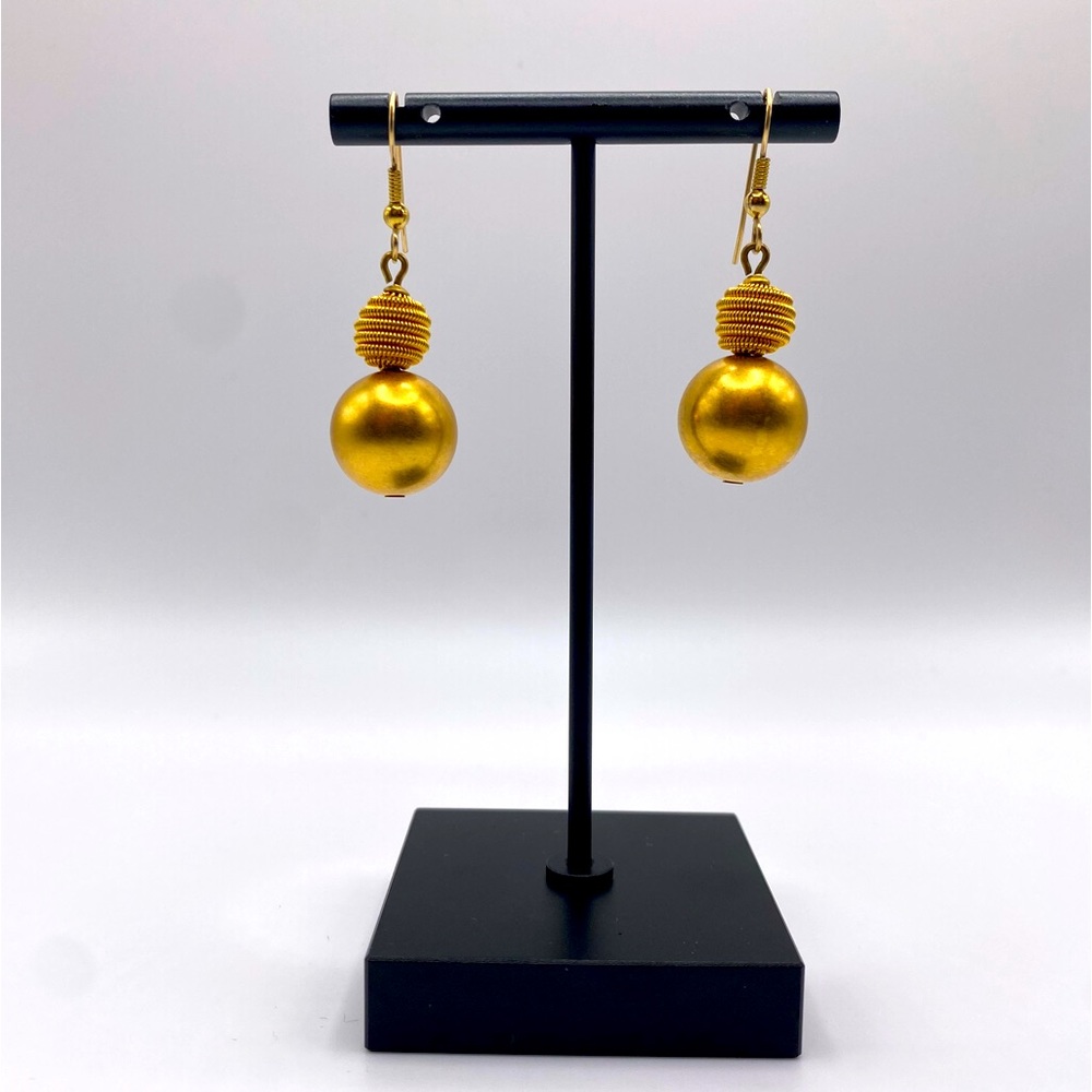 Gold Drop Earrings